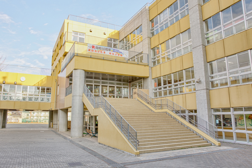 �ʐ^�@�w�Z�̊�̑�K�i�B�L���݂����x���́A�X�e�[�W�Ƃ��Ă����p�ł���B